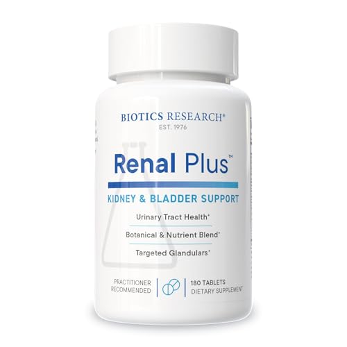 Biotics Research بيوتكس ريسيرش رينال بلس دعم نباتي وغدي وتغذوي لوظيفة الكلى المثلى صحة الكلى تدعم الوظيفة البولية أولفا أورسي بوكو ورقة إشنسا توت بري 180 قرص