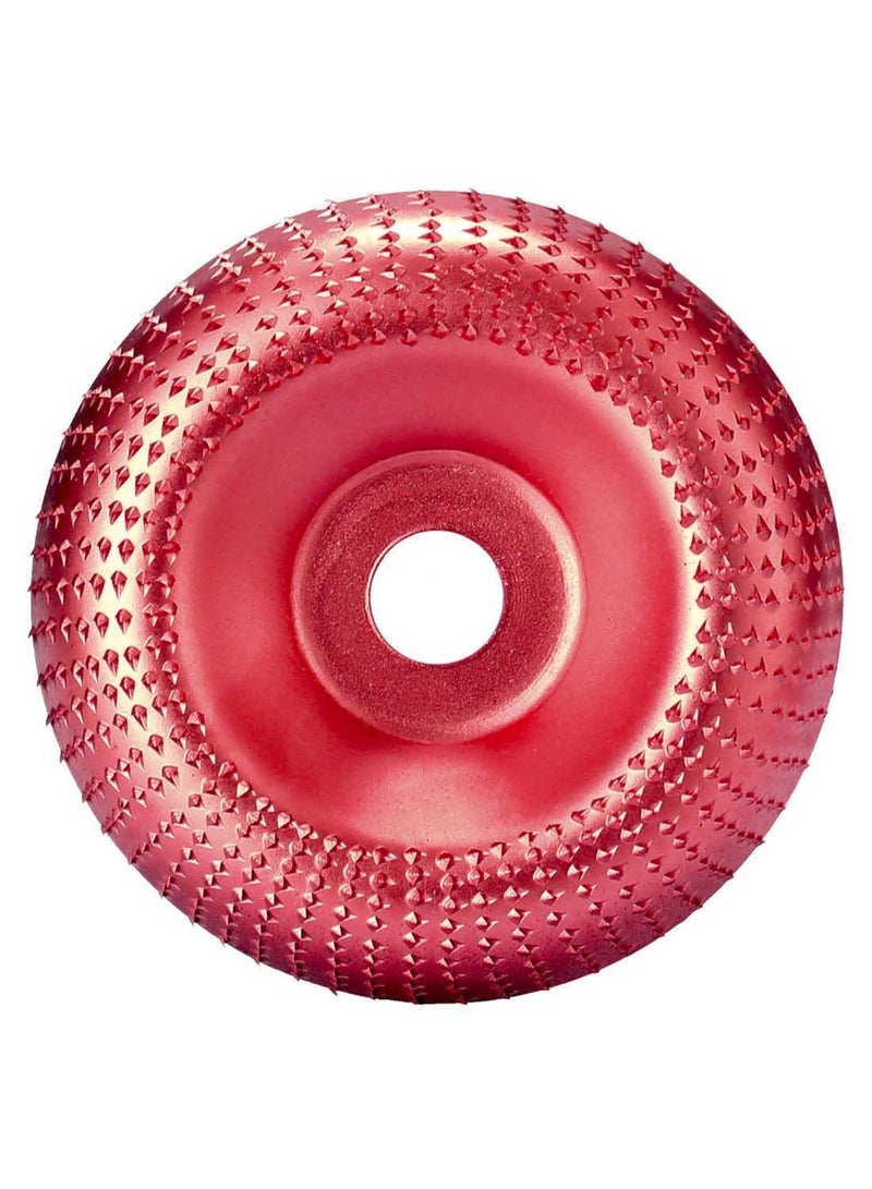 NIBEMINENT Sanding Carving Rotary Tool Abrasive Disc For Angle Grinder Red  - Image 1