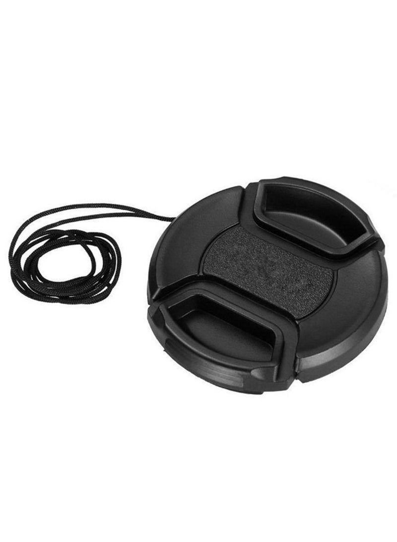 COOPIC 46mm Lens Cap Front Cover Protector Snap On Center Pinch for Camera Canon Nikon Sony DSLR - Image 1