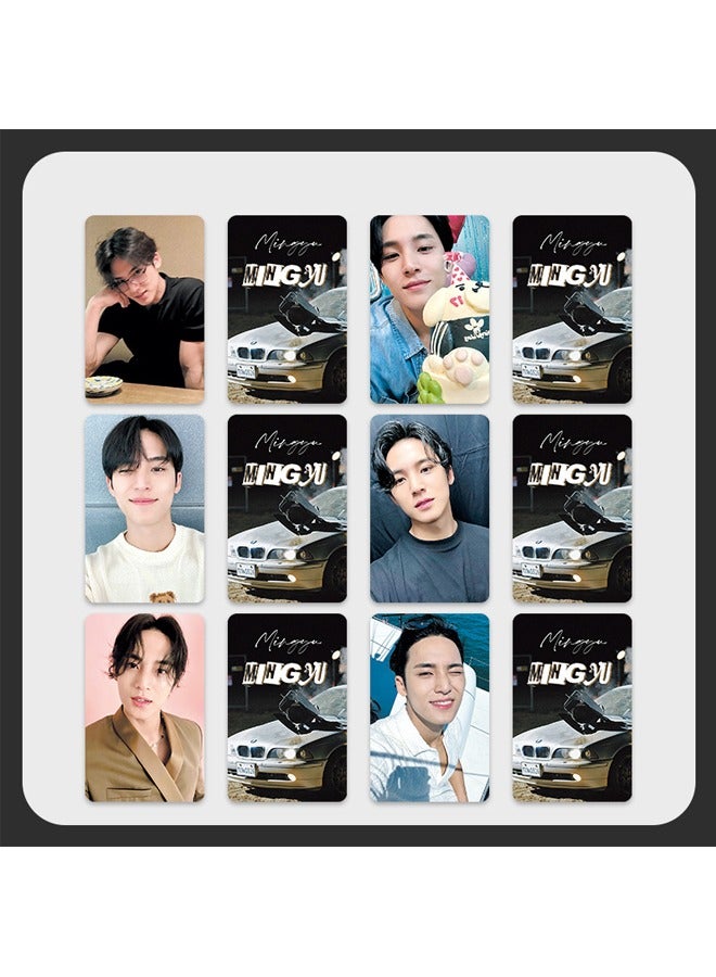 NIBEMINENT 6 Pieces SEVENTEEN Photo Cards - Image 1