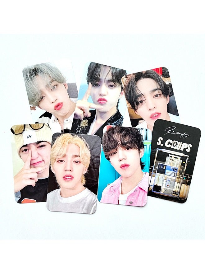 NIBEMINENT 6 Pieces SEVENTEEN Photo Cards - Image 5