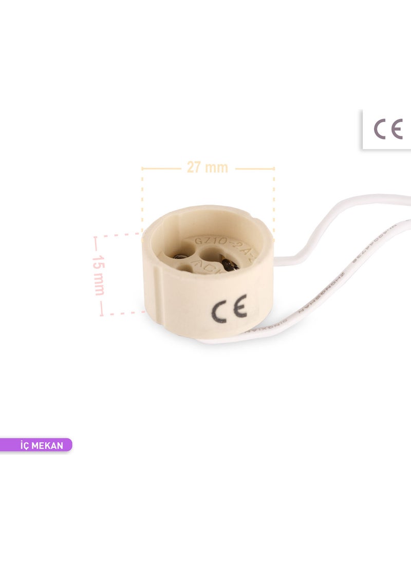 ACK Ceramic Socket GZ10  - Image 2