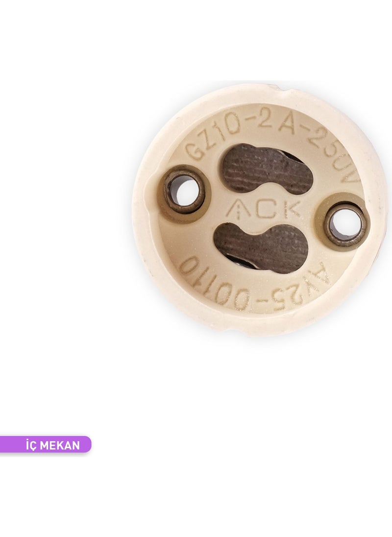 ACK Ceramic Socket GZ10  - Image 1