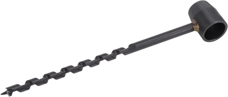 Practical Wood Auger Drill Lightweight Manual Auger Drill for Wilderness Survival and Mallets - Image 2