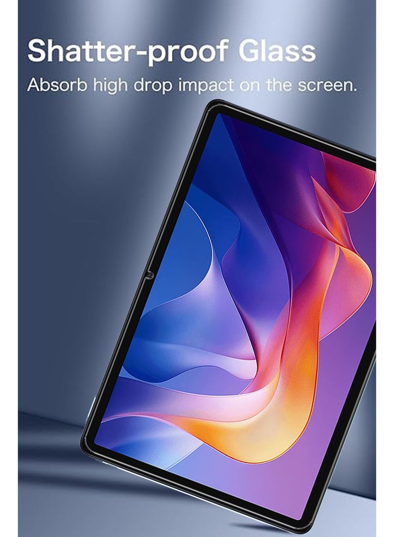[2 Pcs] For Redmi Pad 2 - 11.0 inches -  Premium Tempered Glass Anti-Scratch, Smudge Proof Easy Installation Screen Protector Guard - Image 3