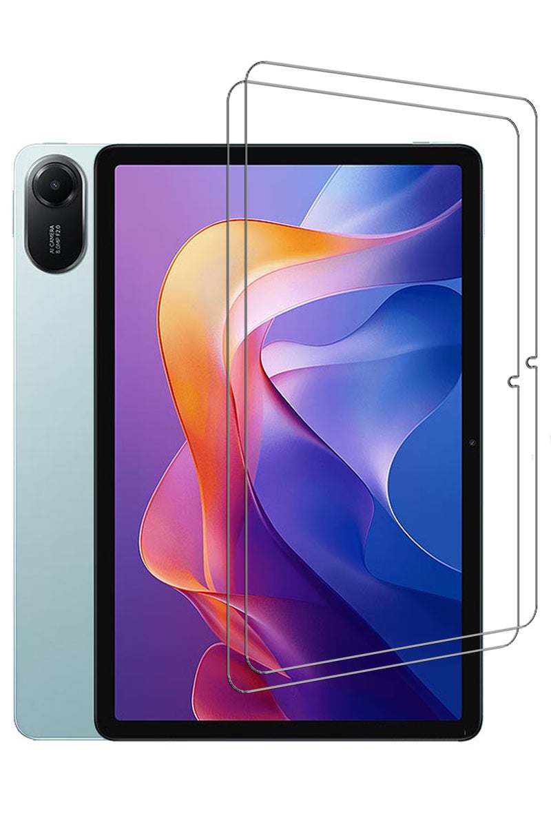[2 Pcs] For Redmi Pad 2 - 11.0 inches -  Premium Tempered Glass Anti-Scratch, Smudge Proof Easy Installation Screen Protector Guard - Image 1