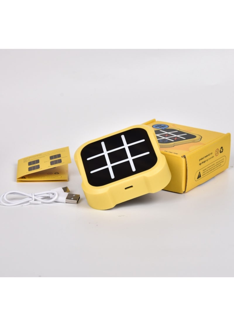 Giiker - GiiKER Tic Tac Toe Bolt Game, 3-in-1 Handheld Puzzle Game Console, Portable Travel Games for Educational and Memory Growth, Fidget Toys Board Games for Kids and Adults, Birthday Gifts for All Ages - Image 1