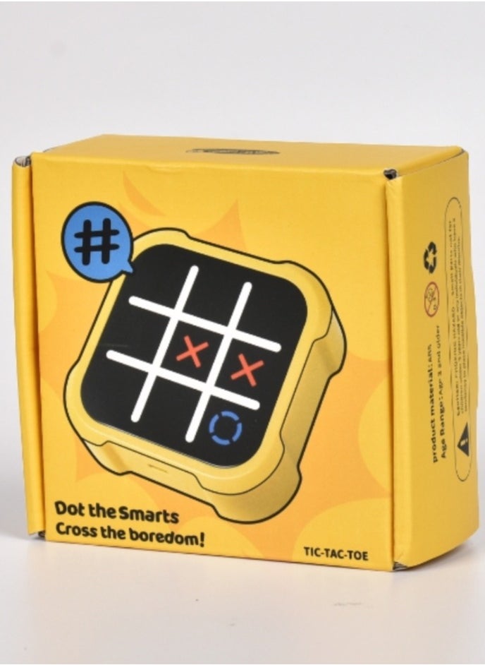 Giiker - GiiKER Tic Tac Toe Bolt Game, 3-in-1 Handheld Puzzle Game Console, Portable Travel Games for Educational and Memory Growth, Fidget Toys Board Games for Kids and Adults, Birthday Gifts for All Ages - Image 1