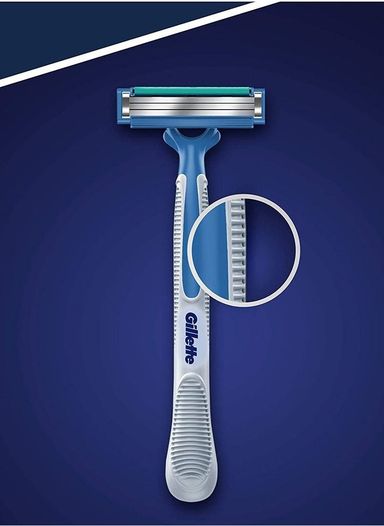 Gillette Gillette Blue 3 Razor For Men 4 Pieces  - Image 4
