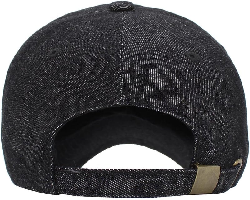 KBETHOS Classic Unisex Cotton Adjustable Low Crown Baseball Cap – Plain Dad Hat - Image 3