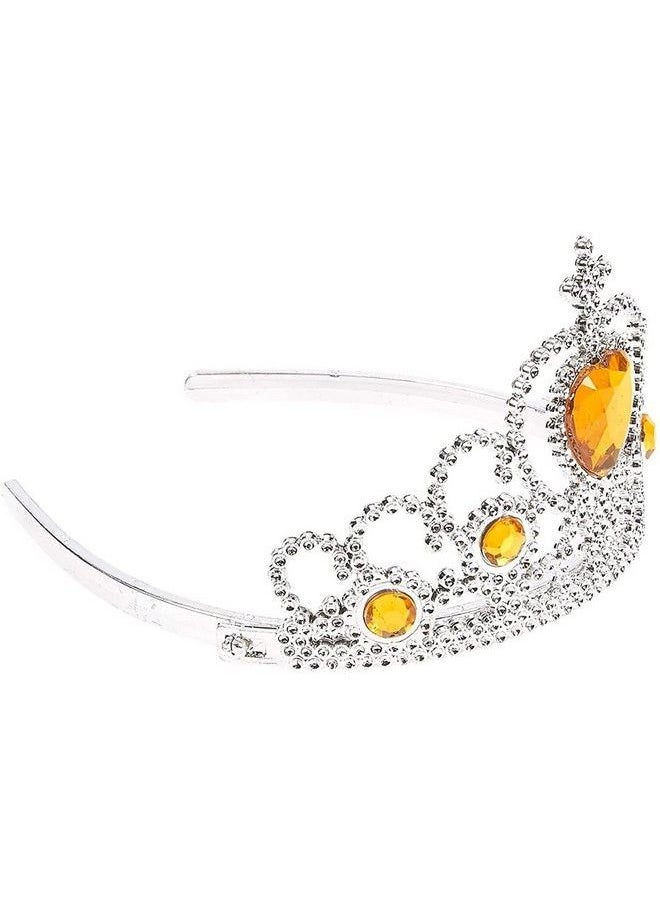Blue Panda - 12 Pack Princess Crowns For Little Girls Kids Dress Up Tiaras For Birthday Party - Image 1
