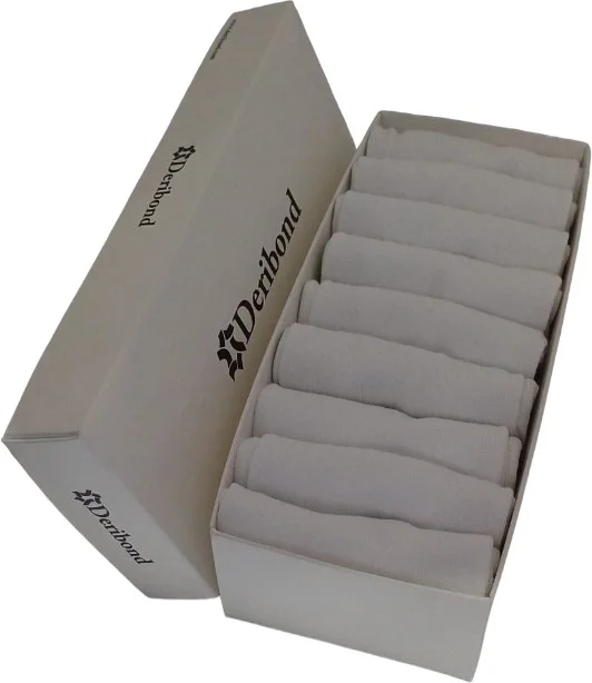 ديريبوند 9 Pieces Ankle Socks Women Cotton White