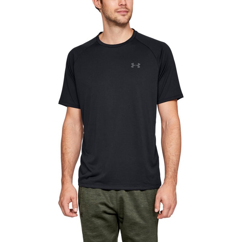 Under Armour Men's Tech 2.0 Short-Sleeve T-Shirt , Black (001)/Graphite, 4X-Large - Image 1