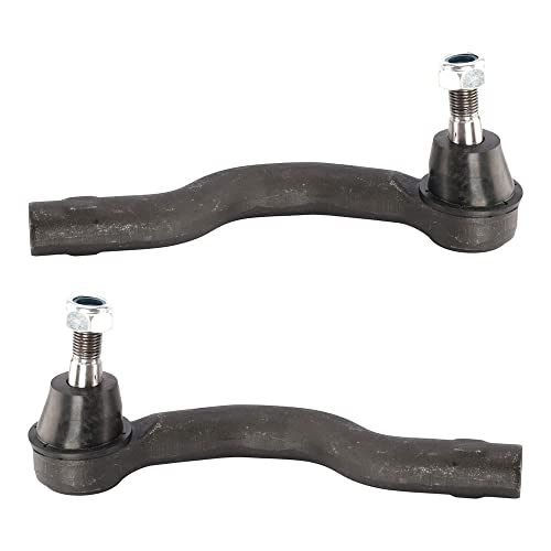 TRQ Front Outer Tie Rod Set Compatible with 2004-2013 INFINITI QX56 2014-2022 QX80 2005-2022 Nissan Armada 2004 Pathfinder Armada 2004-2015 TITAN - Image 1