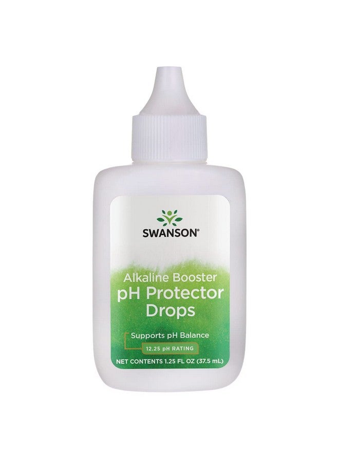 Swanson Alkaline Booster - pH Protector Drops with 12.25 pH Rating - Make Your Own Alkaline Water - Add to Distilled Water to Help Maintain pH Balance (1.25 Fl Oz) - Image 1