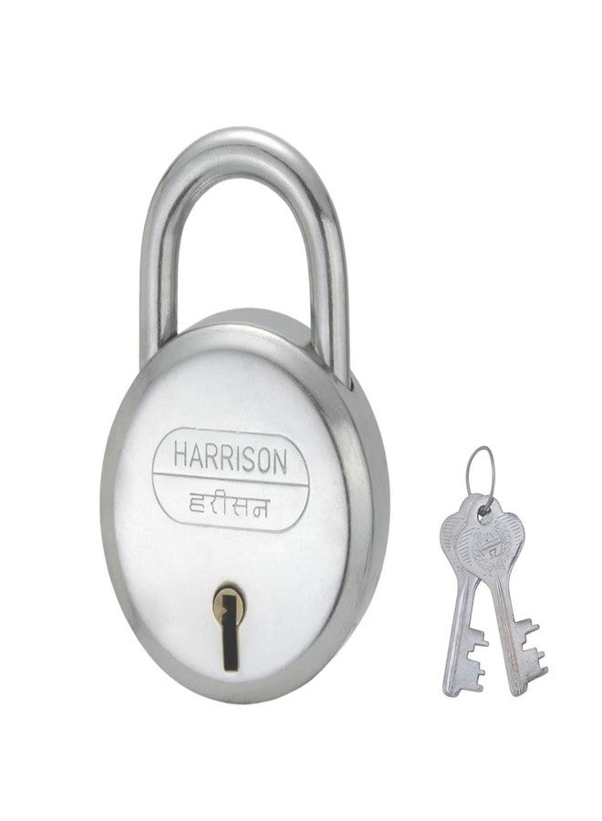 Harrison J-6/BCP-0447 Key Padlock (Silver) | Padlock, Padlocks, Locks for Home, Locks for Main Door - Image 1