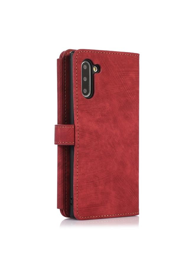 S-TOP Case For Samsung Galaxy Note10 Dream 9-Card Wallet Zipper Bag Leather Phone Case - Image 3
