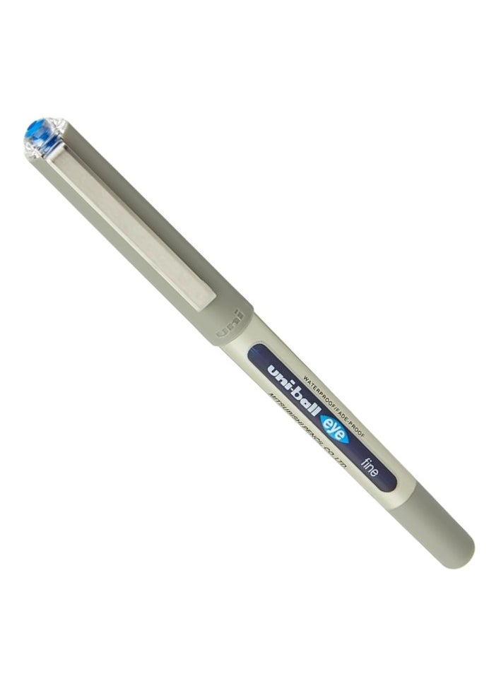 Uniball Uni-Ball Ub157 Eye Fine Pen - Blue, Matte  - Image 1