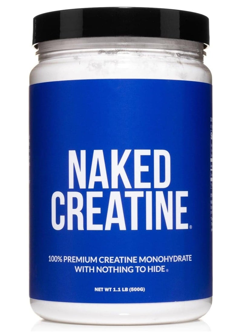 NAKED nutrition - Naked Creatine Monohydrate, 1.1 Lb - Image 1