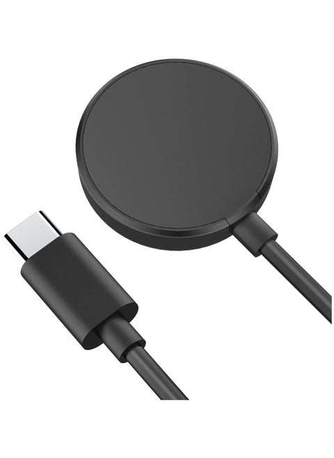 Magnetic Charger for Samsung Galaxy Watch 6/Watch 6 Classic,Watch 5/Watch 5 Pro,Watch 4/Watch 4 Classic,Watch 3/Active 1/Active 2,100cm Type C Charging Cable Stand Dock Accessories