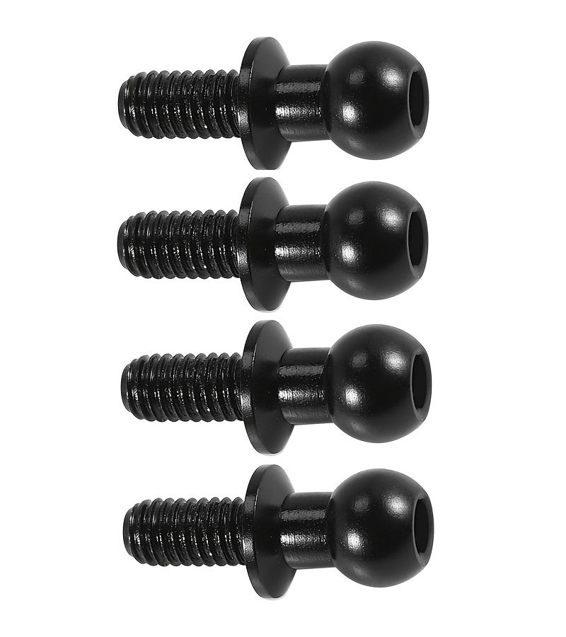 4Pcs Rod Ball Stud Pin Head Screws Fit For VW Golf 3 4 5 6 7 MK4 MK5 MK6 MK7 Rabbit Bonnet Hood Tailgate Hatch Trunk Lid Strut Replacement WHT006580 - Image 2