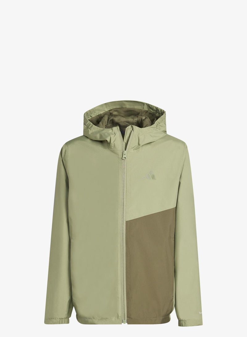 اديداس جاكيت المطر Terrex Kids Multi 2 Layer CLIMAPROOF - Image 1