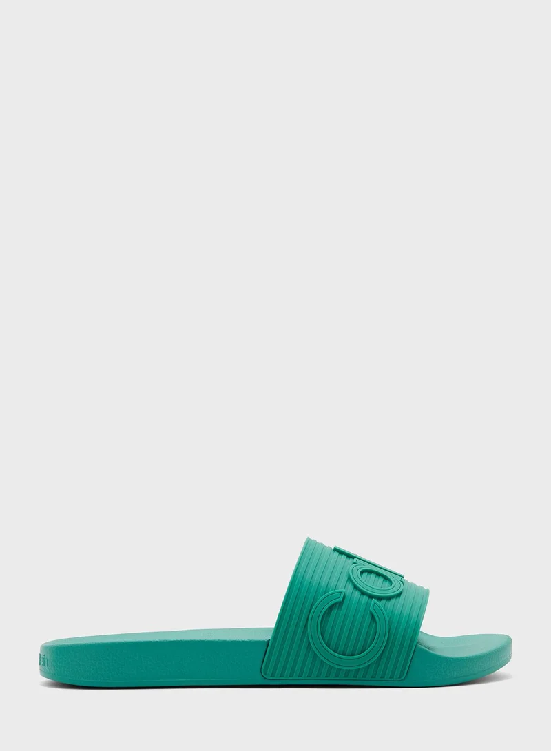 CALVIN KLEIN Logo Slides