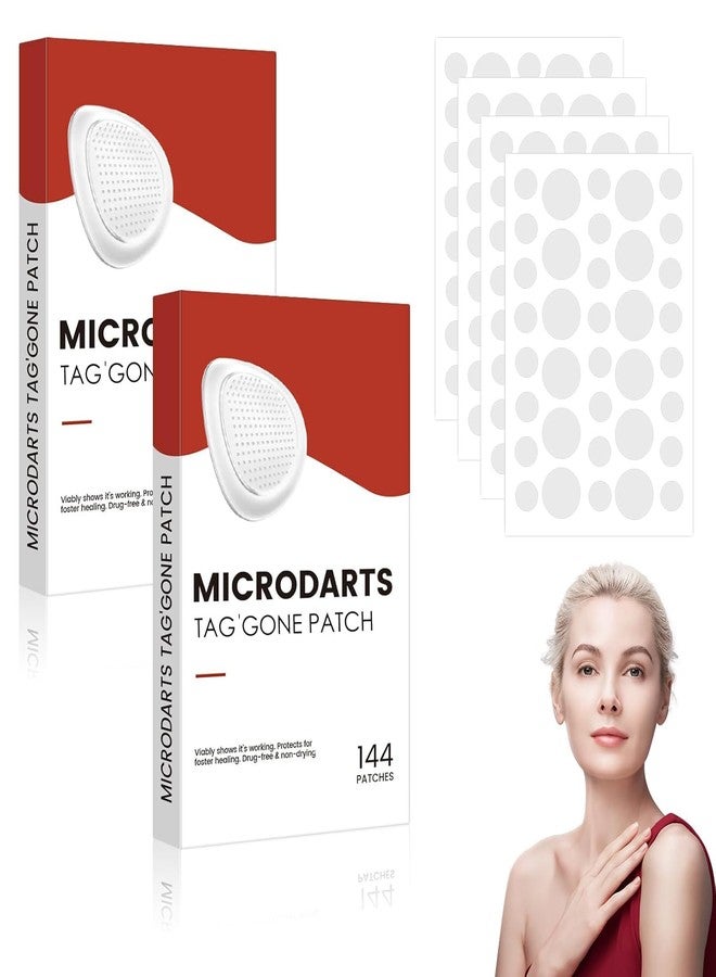 Elvana Pro Micro Darts Tag Gone Skin Patches, Natural Nano Pimple Plasters, Microdart Plasters, Acne Pimple Patches, Micro Pimple Plaster's for All Skin Types (4 Sheet) - Image 1