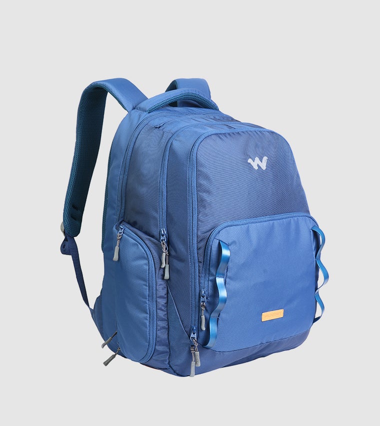 Wildcraft Imprint Laptop Backpack, Blue 49L - Image 3