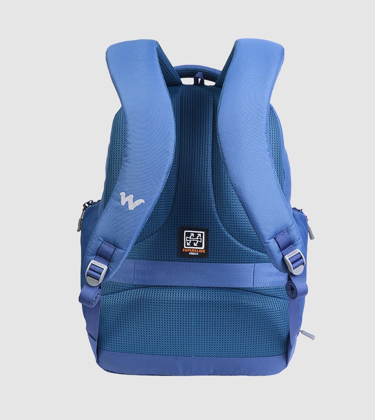 Wildcraft Imprint Laptop Backpack, Blue 49L - Image 4
