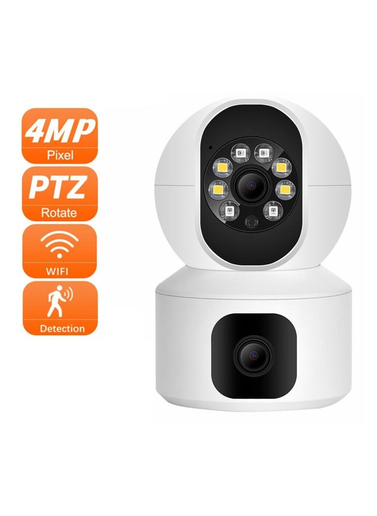 Crony - NIP-32 iCsee APP 4MP double-screen IP Camera Dual Lens WiFi Camera Dual Screen Baby Monitor Auto Tracking AI Human Detection IP Security Cameras - Image 1