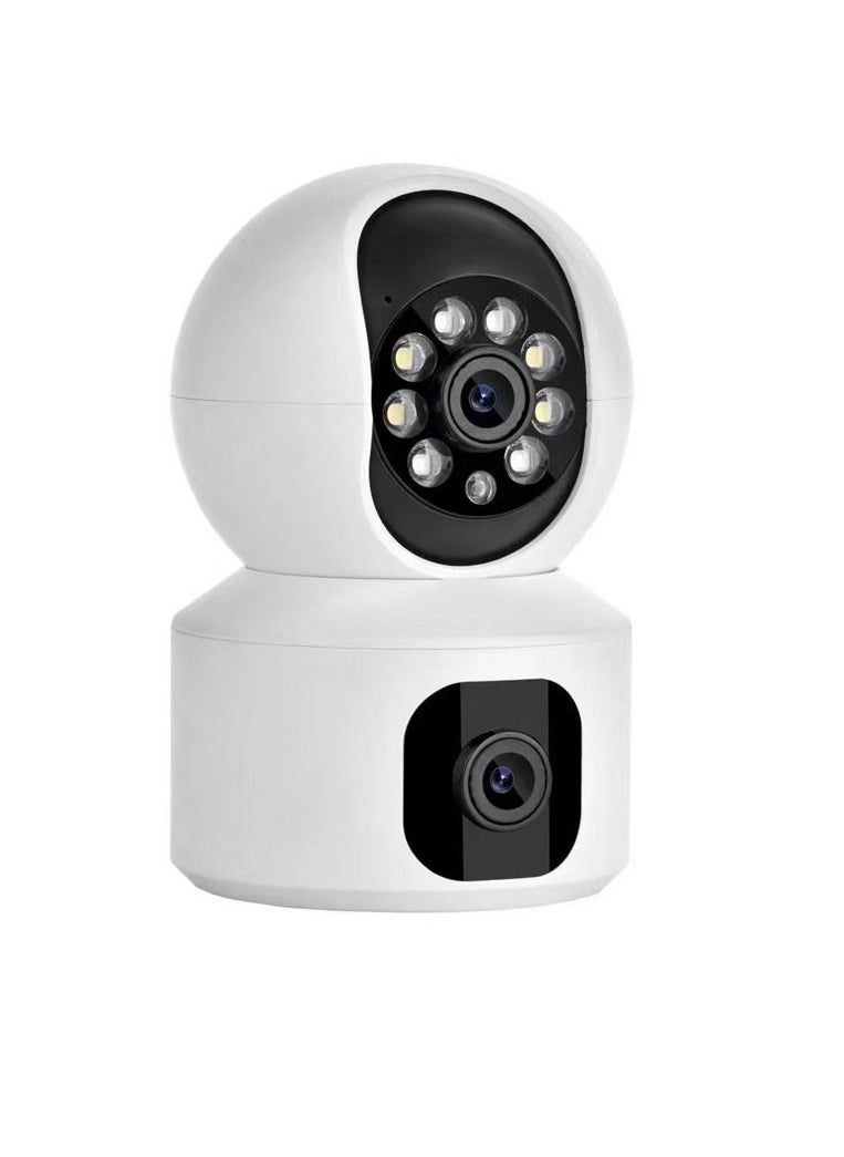 Crony - NIP-32 iCsee APP 4MP double-screen IP Camera Dual Lens WiFi Camera Dual Screen Baby Monitor Auto Tracking AI Human Detection IP Security Cameras - Image 1