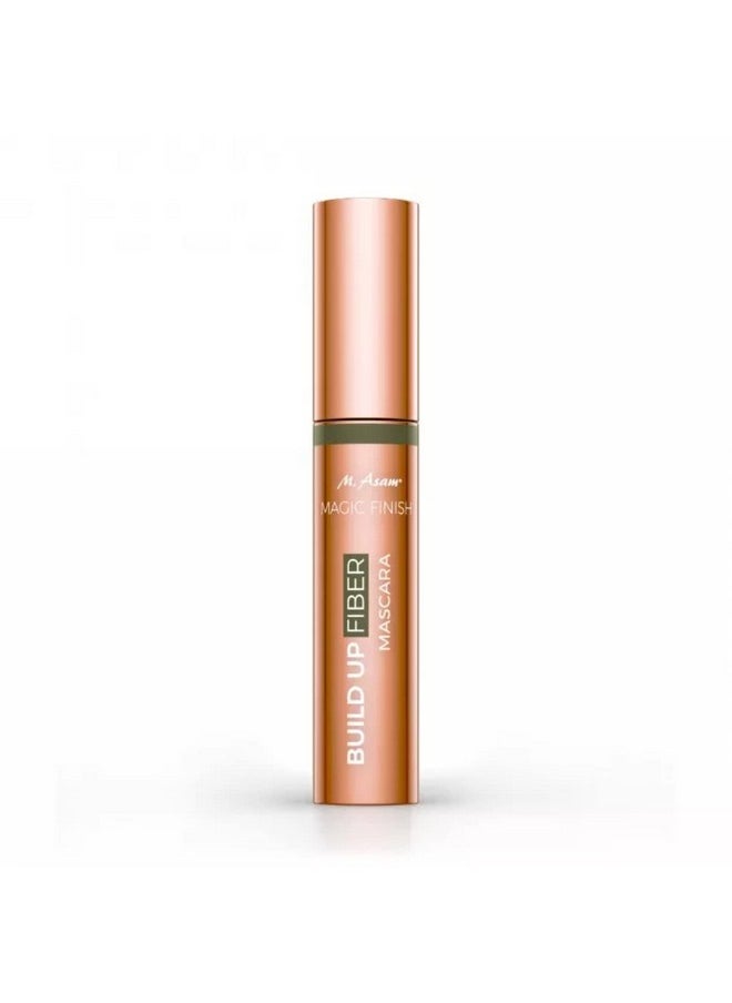 M.Asam - Magic Finish Build Up Fiber Mascara - Deep Black Mascara For Instant Build-Up Effect, Layering Texture & Curvy Brush For Maximum Volume & Thickness, Eye Make-Up With Argan Oil, 0.44 Fl Oz - Image 1