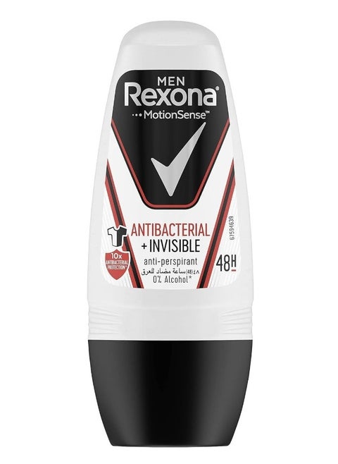 Rexona Invisible Antibacterial Deodorant 50 ml
