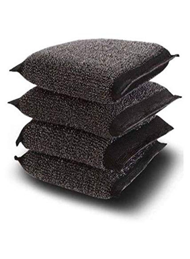 Truvik Sponge Scrubber with Steel mesh Scrub Pad, Scrub Sponge pad for Kitchen (4) - Image 1