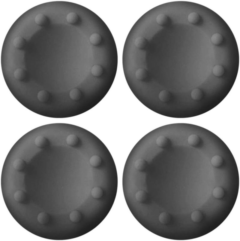 4PCS Thumb Stick Grips Caps Silicone Analog Thumbstick Grips Cover for Xbox One Xbox 360 PS5 PS3 PS4 PS4 Pro Slim Accessories (Gray)