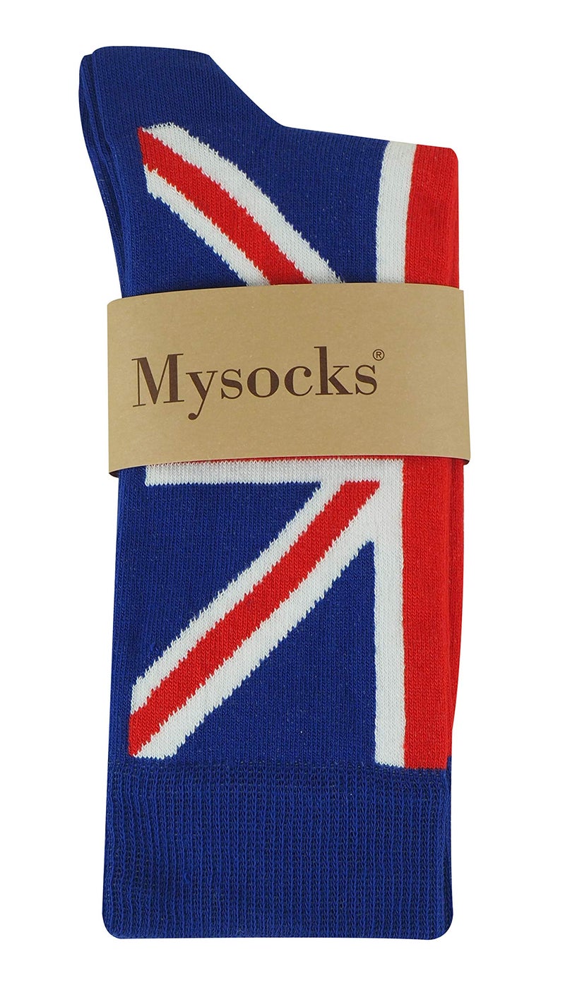 Mysocks جوارب ميسوك 3 أزواج تصميمات متعددة للرجال علم بريطانيا - Image 2
