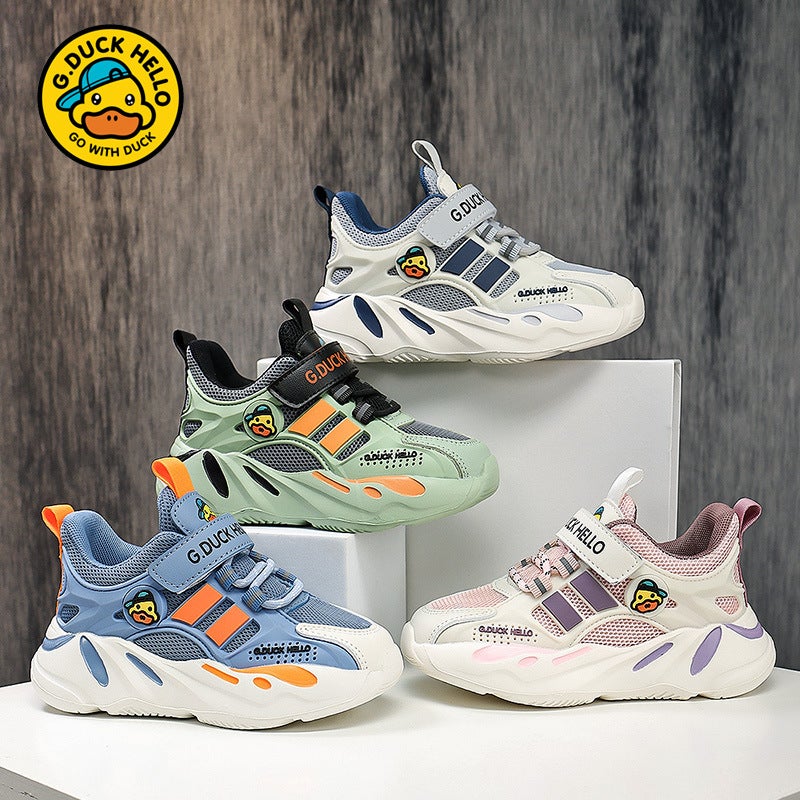 G.Duck Children'S Shoes Boys Shoes Spring Mesh Children'S Casual Shoes Girls Sneaker - Image 3