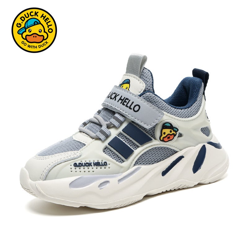 G.Duck Children'S Shoes Boys Shoes Spring Mesh Children'S Casual Shoes Girls Sneaker - Image 1
