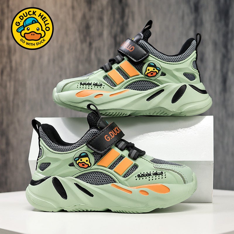 G.Duck Children'S Shoes Boys Shoes Spring Mesh Children'S Casual Shoes Girls Sneaker - Image 2