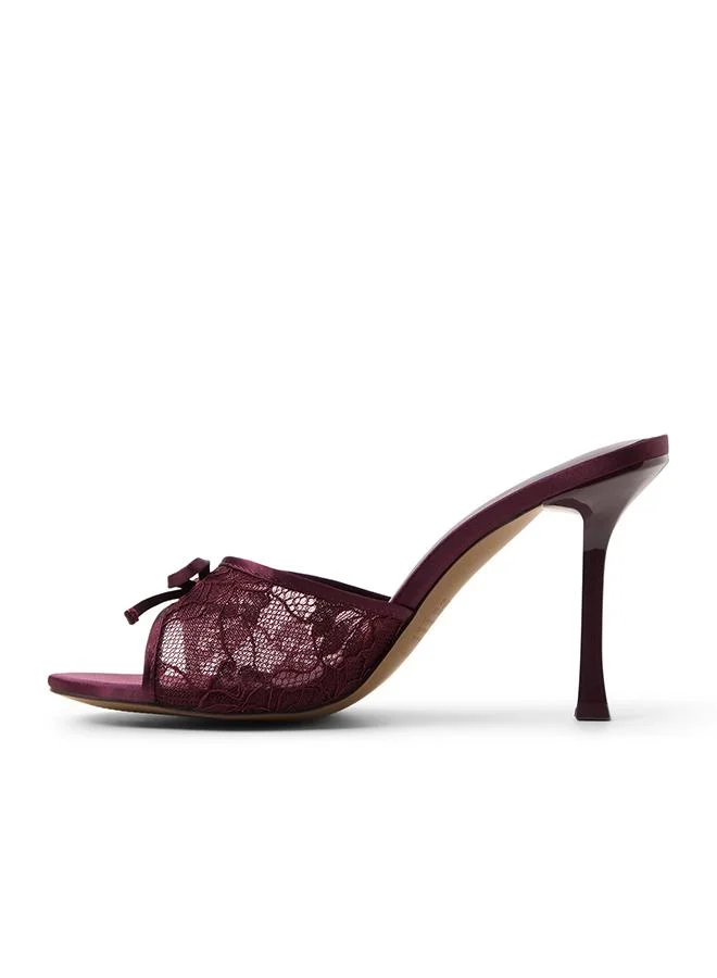 Call it Spring  Juniee Ladies Red Heeled Sandals for Women | Best Price UAE