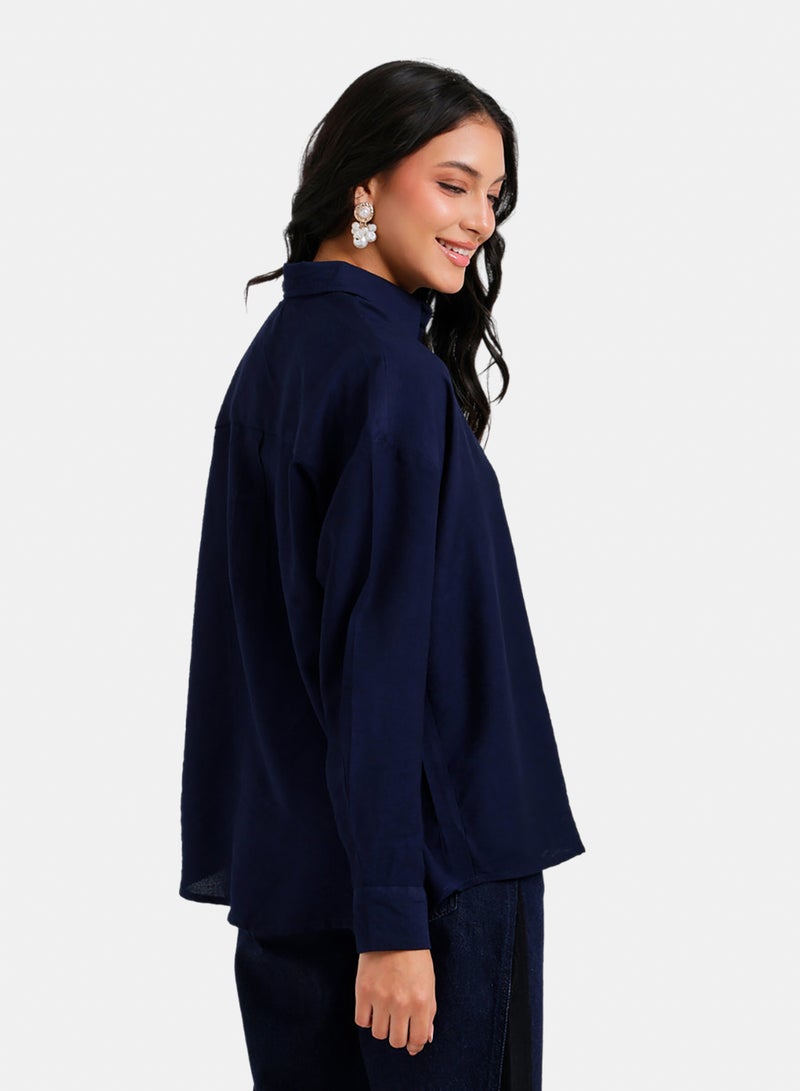 Carina Buttoned Beach Shirt - Image 3