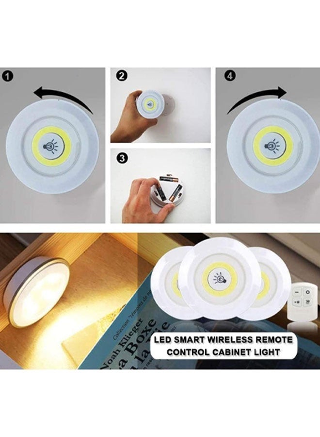 مجموعة من 3 مصابيح LED محمولة للطوارئ الليلية، قابلة لإعادة الشحن، إضاءة أسفل الخزائن، مصابيح جدارية لاسلكية، إضاءة للممرات، مصابيح LED للخزائن، دواليب الملابس، إضاءة الممرات وغرف النوم - Image 2