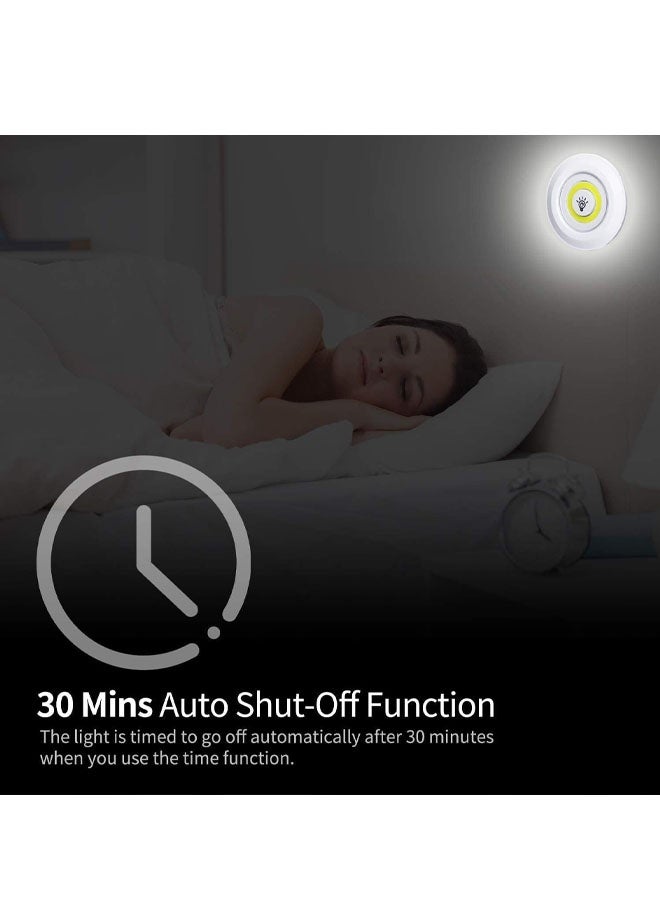 مجموعة من 3 مصابيح LED محمولة للطوارئ الليلية، قابلة لإعادة الشحن، إضاءة أسفل الخزائن، مصابيح جدارية لاسلكية، إضاءة للممرات، مصابيح LED للخزائن، دواليب الملابس، إضاءة الممرات وغرف النوم - Image 5