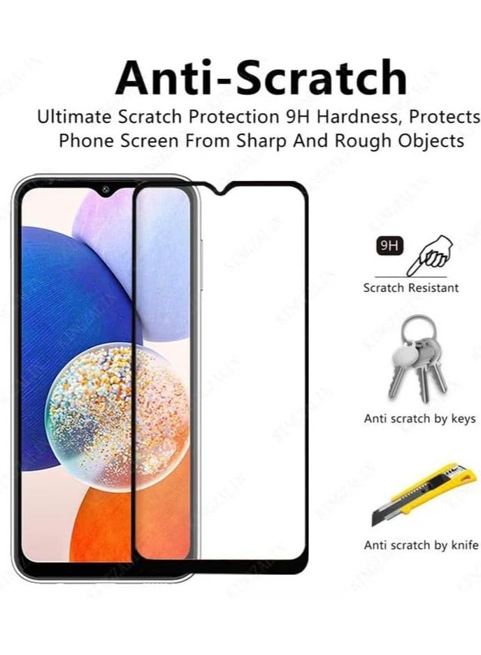[2-Pack] Samsung Galaxy A17 / A16 /  A26 / F16 / M16 Tempered Glass Screen Protector full Glue Edge to Edge Screen Glass Anti-shatter 9H Hardness Scratch Proof Compatible for Samsung Galaxy A17 / Galaxy A16 / A26 / M16 / F16 - Image 2