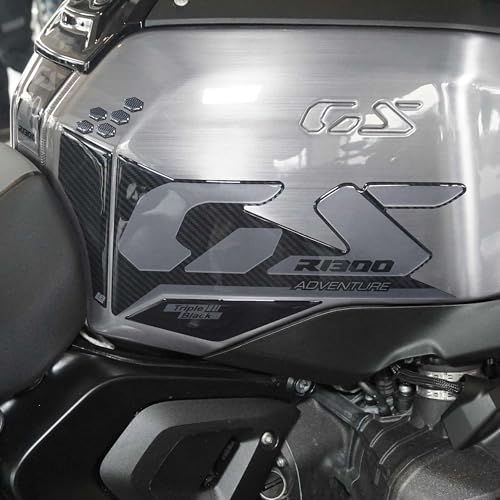 labelbike - 3D Resin Stickers Protections and Side Decorations of Motorcycles Compatible with BMW R1300 GS Adventure - Grey - Image 1