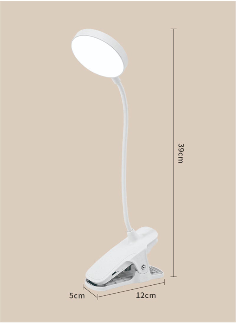 STAUD Clip-on Eye Protection LED Desk Lamp-LED Desk Lamp | Dimmable, USB Rechargeable, Portable | Bedroom Desk Lamp, Office Foldable Multifunctional Reading Night Light, Home | LED Learning Lamp | Desk Lamp  - Image 5