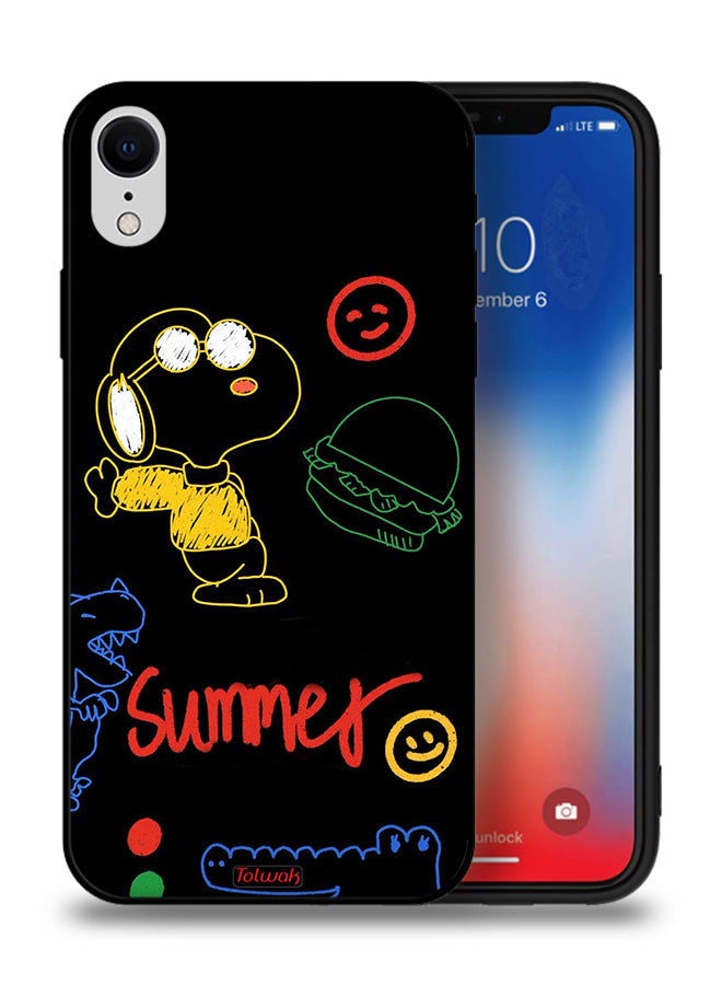 Tolwak Apple iPhone XR Protective Case Summer Sticker - Image 1