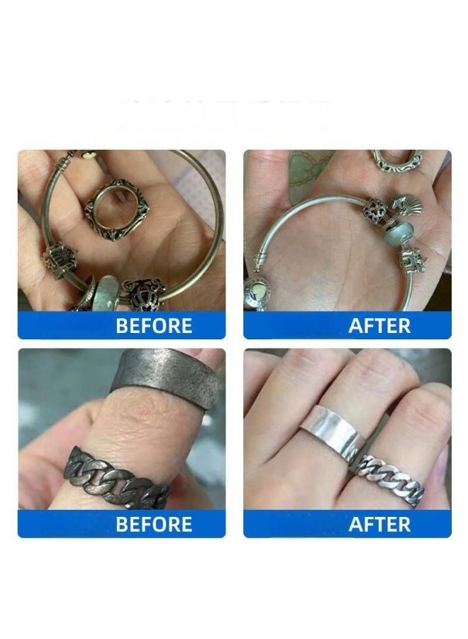 ويليام وير منظف المجوهرات ، حل منظف المجوهرات للماس والذهب والفضة والأحجار الكريمة ، أفضل صيغة مركزة إضافية منظف المجوهرات الفضية منظف المجوهرات حل 120ML - Image 4