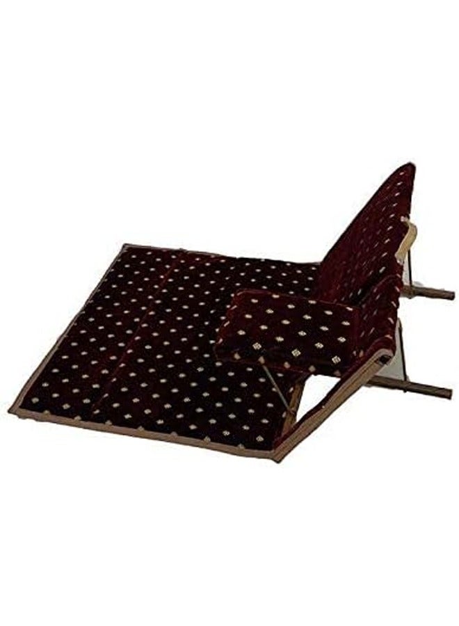 كادي ون كرسي أرضي قابل للطي مع مسند ظهر قابل للتعديل، مثالي للرحلات والتخييم والنزهات والاستمتاع بالهواء الطلق - Image 3